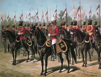 Vicekonungens livvakt, tryckt i 